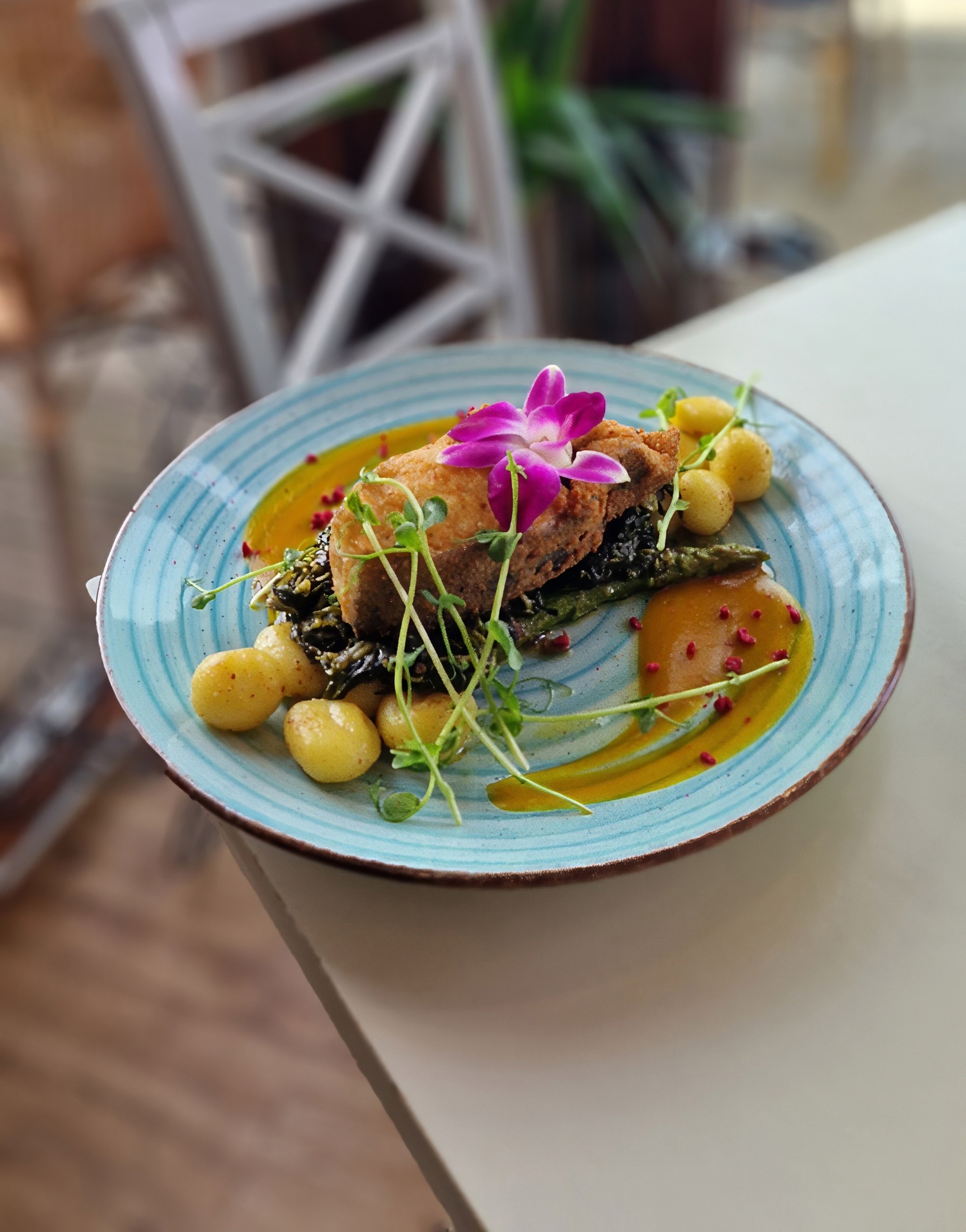 Dish at Restaurant Pergola Kołobrzeg