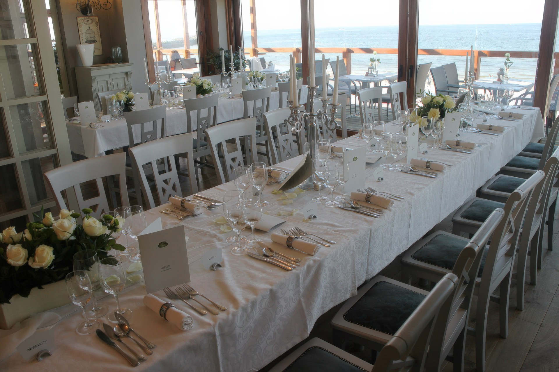 Interior of Restaurant Pergola Kołobrzeg