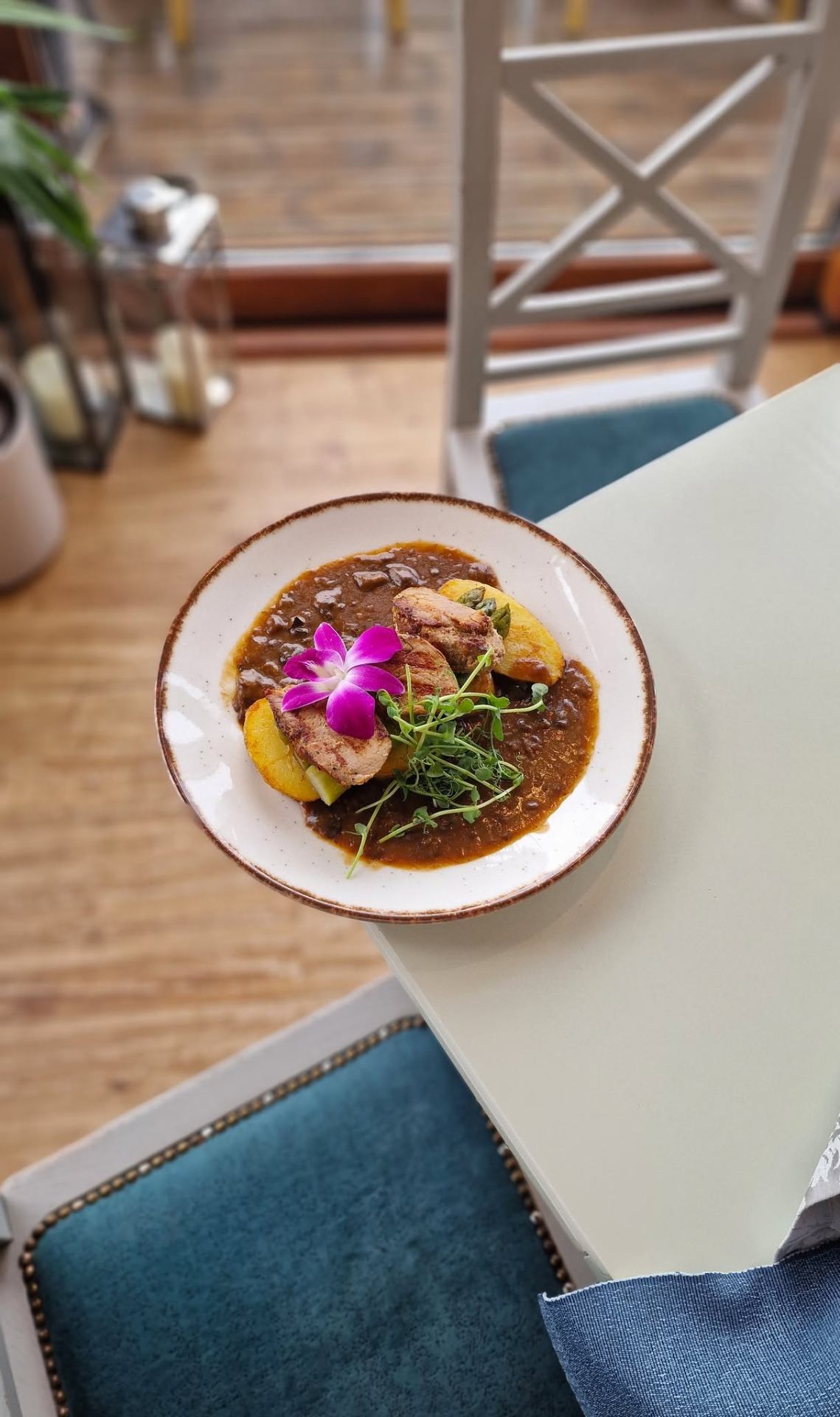 Dish at Restaurant Pergola Kołobrzeg