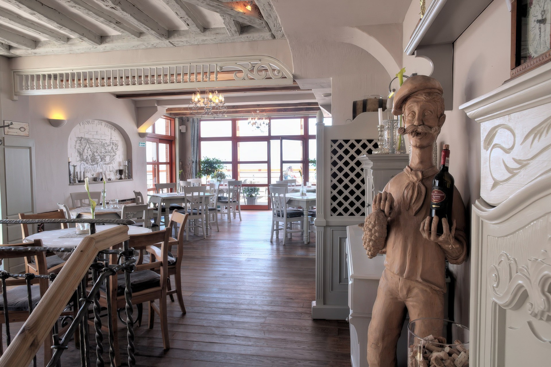 Interior of Restaurant Pergola Kołobrzeg