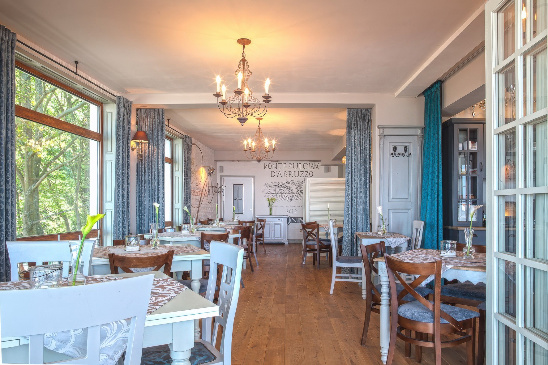 Interior of Restaurant Pergola Kołobrzeg
